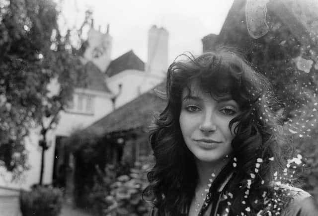 English singer-songwriter and musician Kate Bush at her family’s home in East Wickham, London, 1978 (Pic: Getty Images)
