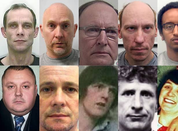 <p>10 of the most notorious criminals in the UK who will die in jail.</p>