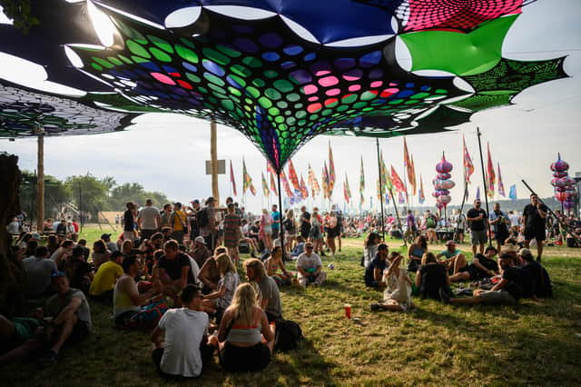 The Met Office is predicting heavy rain to hit the Glastonbury Festival (Pic: Getty Images)