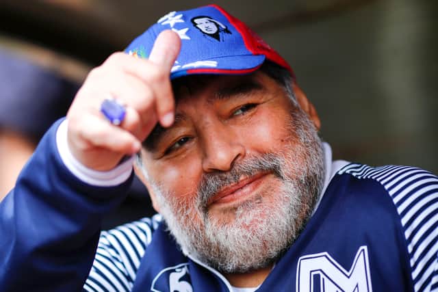 Diego Maradona. 