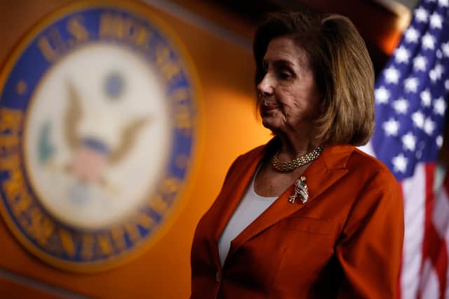 House speaker Nancy Pelosi said that women of this generation now had less freedom than their mothers. (Credit: Getty Images)