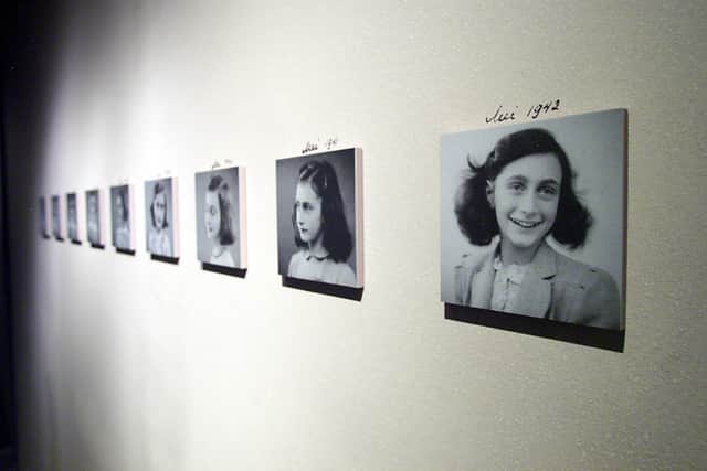 Anne Frank died in 1945, likely of typhus