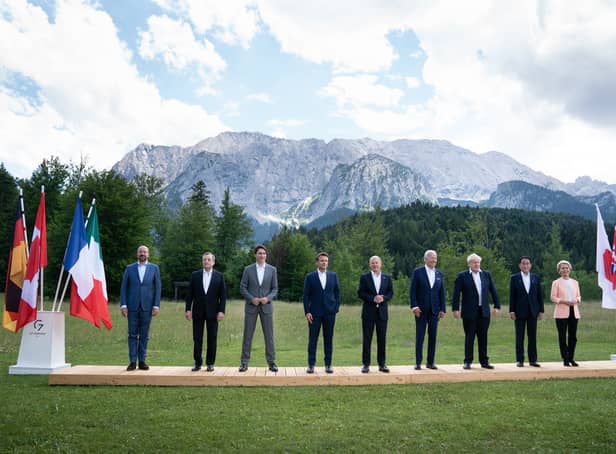 <p>G7 leaders meet in Germany to discuss the war in Ukraine and other international issues</p>