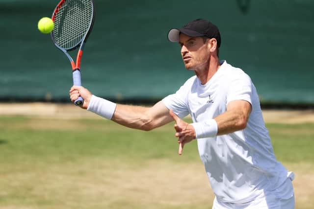 Andy Murray will be aiming or a return to winning ways at Wimbledon 2022 (image: Getty Images)