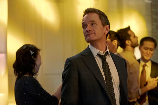 Neil Patrick Harris as Michael in Uncoupled, turning back to look behind him (Credit: Barbara Nitke/Netflix)