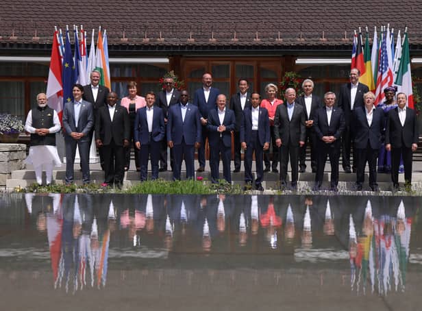 <p>G7 leaders met at Schloss Elmau near Garmisch-Partenkirchen, Germany for the 2022 summit. (Credit: Getty Images)</p>