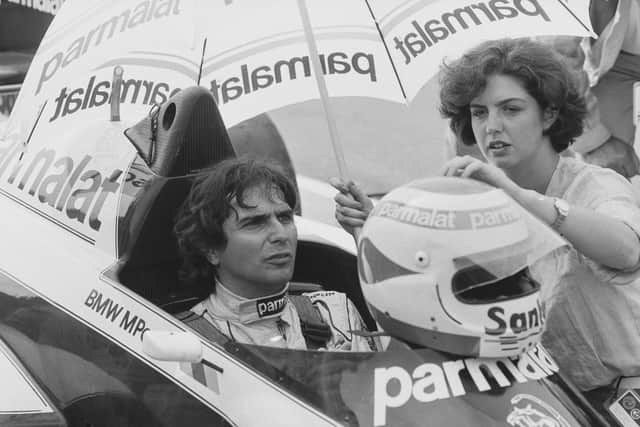 Piquet at Silverstone in 1984