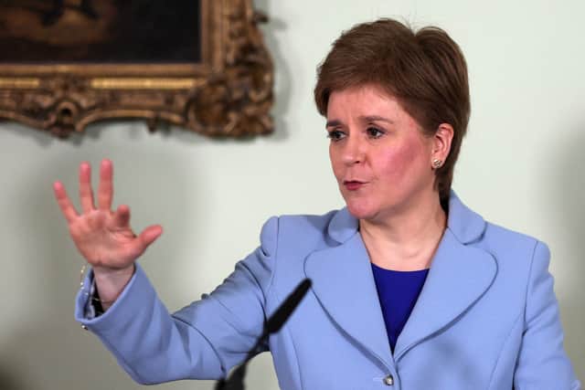 First Minister Nicola Sturgeon has set out the roadmap to a new Scottish Independence vote. (Credit: Getty Images)