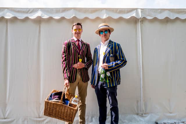 Spectators pose for a portrait on day five of the Henley Royal Regatta in 2019 (Pic: Getty Images)