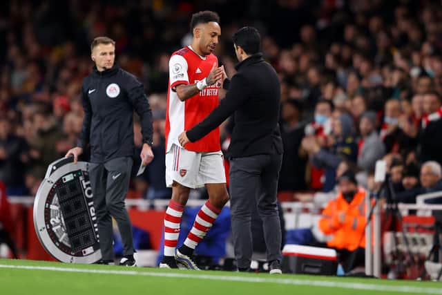 Aubameyang and Arteta’s fall-out is set to be shown in the new documentary