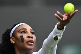 US player Serena Williams lost her first round Wimbledon clash against France’s Harmony Tan.