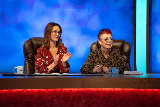 Susie Dent on Celebrity Countdown with Jo Brand
