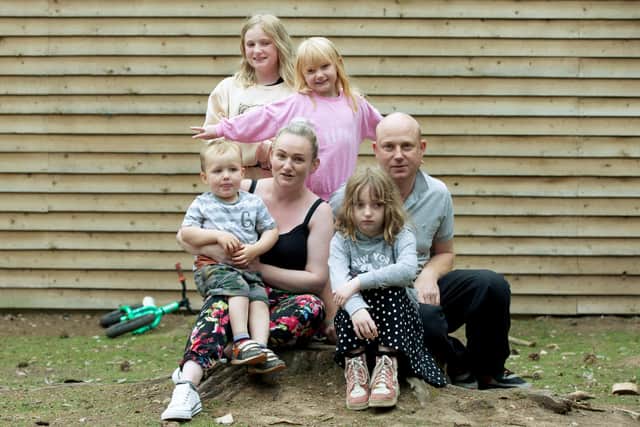 Paige’s condition has affected the whole Slocombe family, with her parents resuscitating their daughter more than 100 times. (Credit: SWNS)