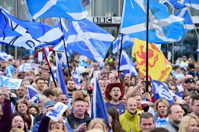 Polling since 2014 has shown changes to support for Scottish independence. (Credit: Getty Images)