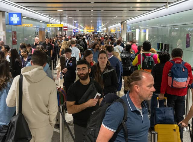 Heathrow passengers have hit out at the ‘total chaos’ after the airport cancelled flights (Photo: Getty Images)