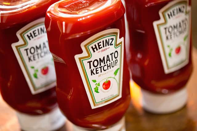 Heinz is one of the world’s biggest brands, and is synonymous in the UK with baked beans and ketchup (image: Getty Images)