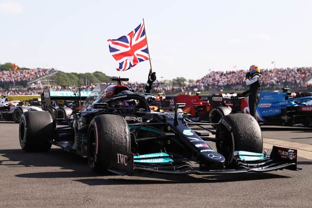 Hamilton is the most succesful F1 driver at Silverstone with eight wins