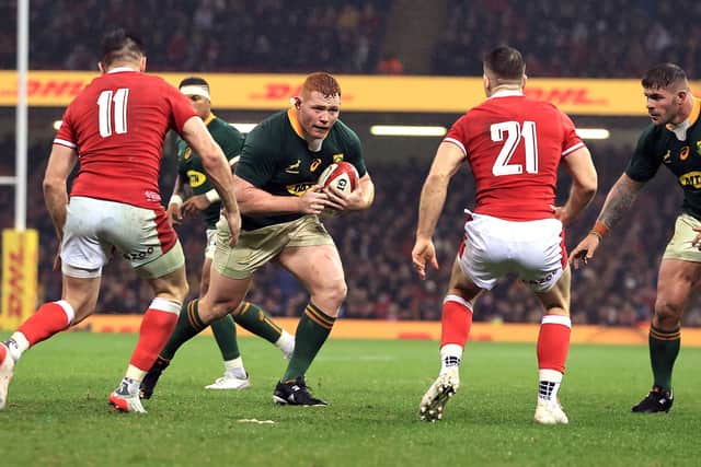 Wales v South Africa in Cardiff, 2021