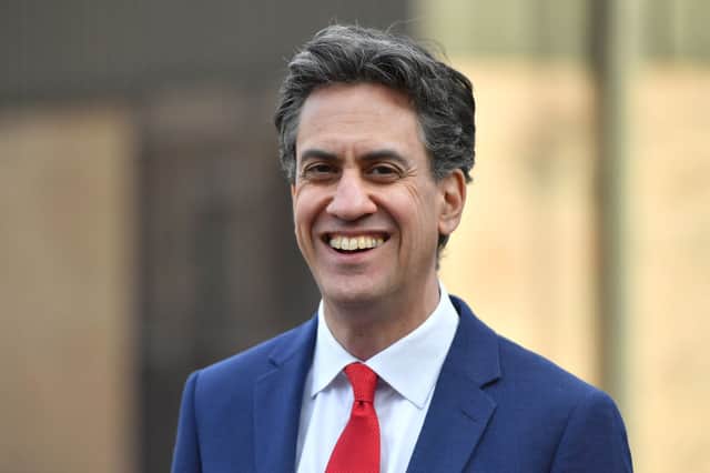 Ed Miliband described the energy efficiency policy as ‘reheated’ and ‘far too little, too late’ (image: Getty Images) 
