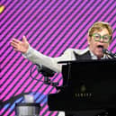 Sir Elton John performs on stage as American Express present BST Hyde Park at Hyde Park on June 24, 2022 in London (Gareth Cattermole/Getty Images)