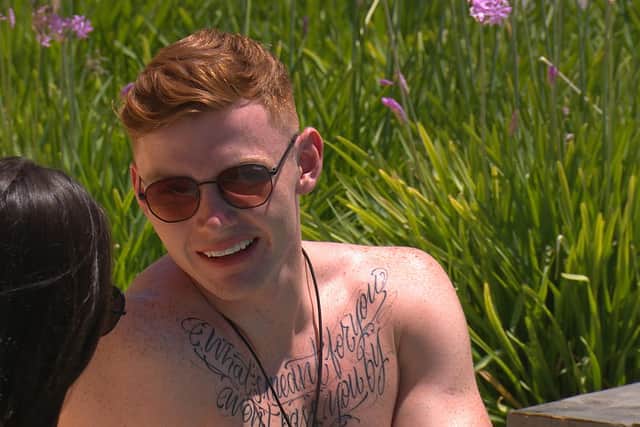 Jack joined five other boys in Casa Amor on the ITV dating show Love Island (Photo: ITV)