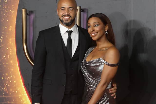 X Factor winner Alexandra Burke and her partner, footballer Darren Randolph, have welcomed their first child together. (Credit: Getty Images)