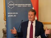 Sir Keir Starmer has set out Labour’s plan to ‘mark Brexit work’. (Credit: PA)