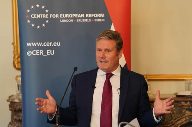 Sir Keir Starmer has set out Labour’s five-point plan to ‘mark Brexit work’. (Credit: PA)