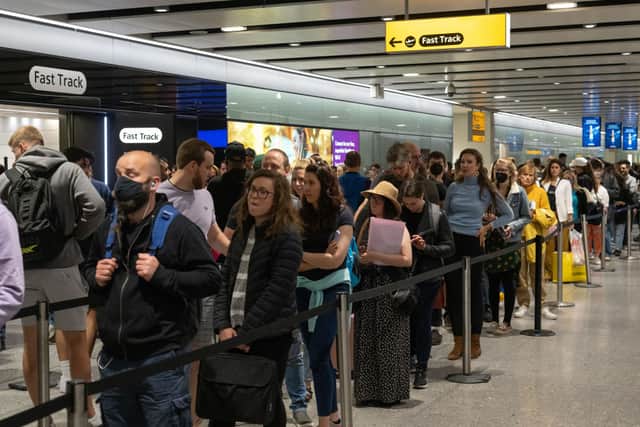 Passengers have faced huge delays as airlines struggle to recruit staff after layoffs during the pandemic (Photo: Getty Images)