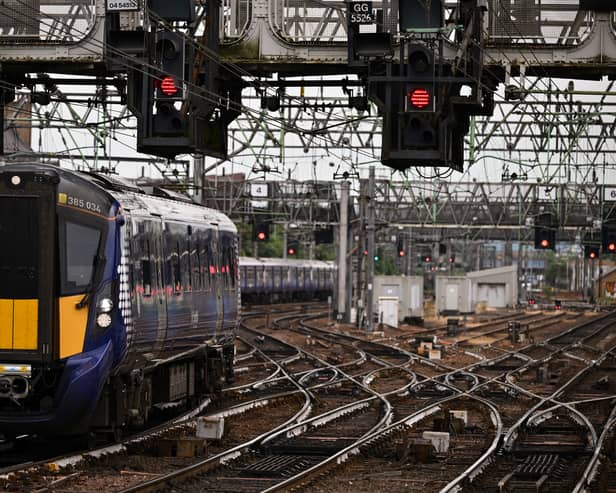A train entering Central Station in Glasgow, Scotland in June 2022 (Pic: Getty Images)