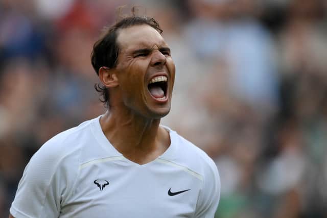 Rafael Nadal will take on Taylor Fritz in the Wimbledon quarter-final (Getty Images) 