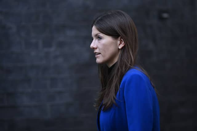 Michelle Donelan arrives for a cabinet meeting at 10 Downing Street (Photo by Leon Neal/Getty Images)