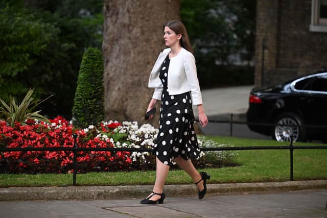 Michelle Donelan arrives at Downing Street on July 5, 2022 in London, England (Photo by Leon Neal/Getty Images)