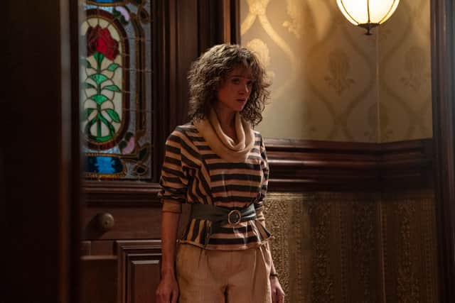 Nancy Wheeler played by Natalia Dyer in the infamous Creel House in Stranger Things season 4 (Pic: Tina Rowden/Netflix)