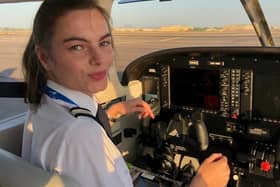 Oriana Pepper was training to be a pilot when she was bitten by a mosquito (Photo: PA)
