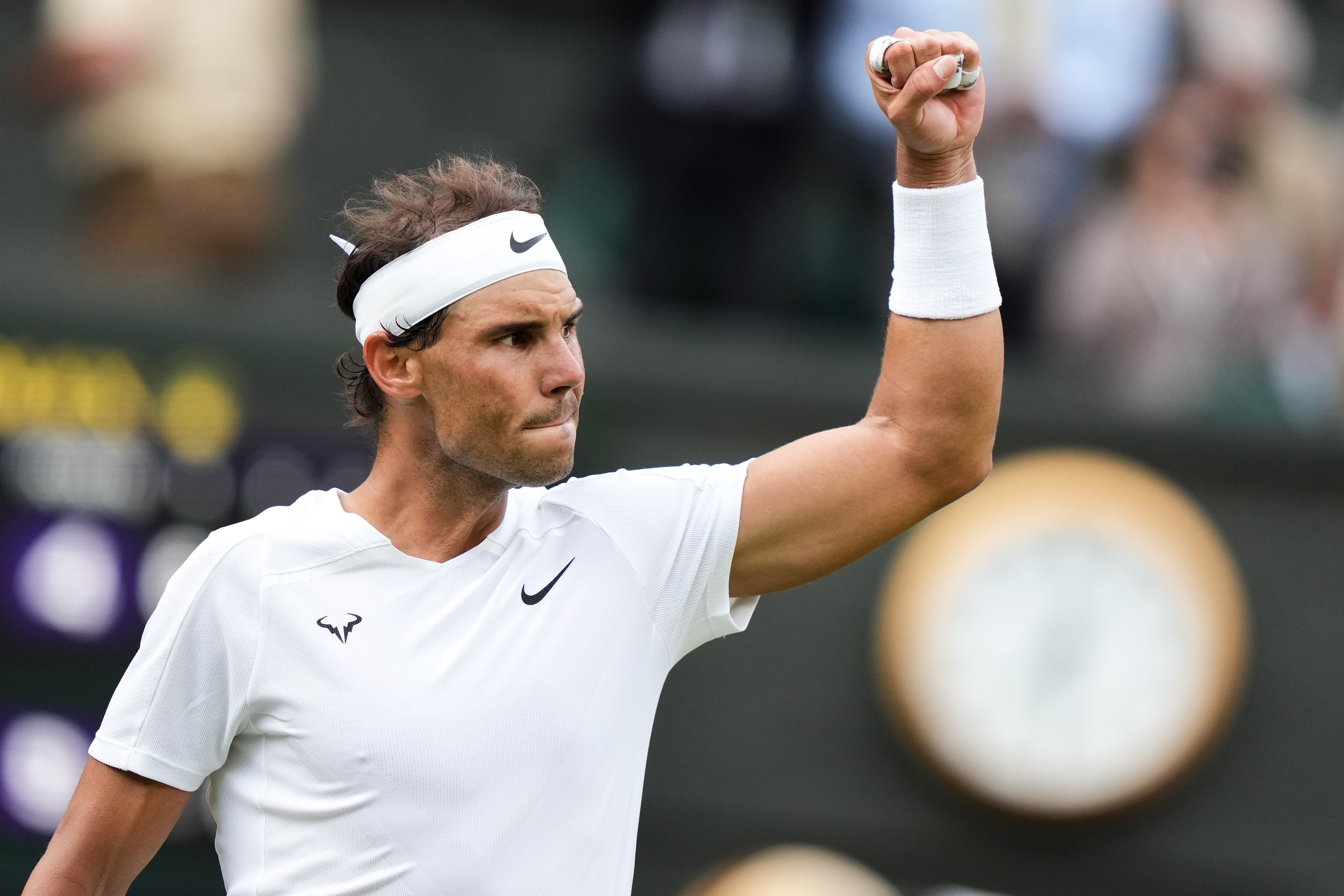 When is Rafael Nadals next match at Wimbledon?