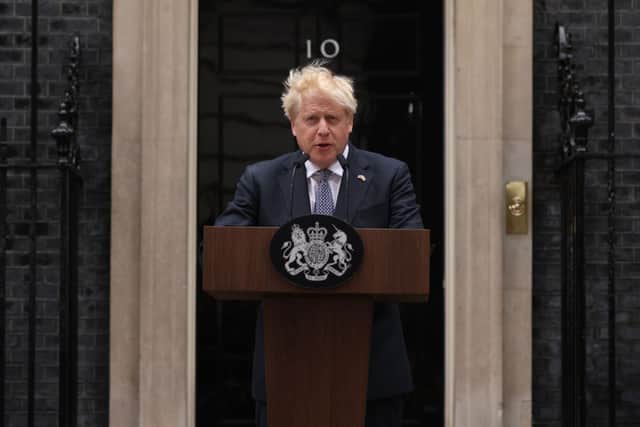 Boris Johnson has become the sixth Prime Minister since 1979 to be booted out of office outside of an election (image: Getty Images)