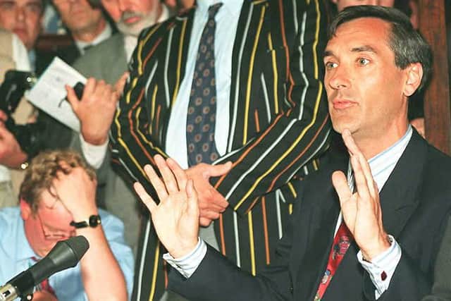 John Redwood challenged John Major in a Conservative Party leadership contest in 1995 (image: AFP/Getty Images)