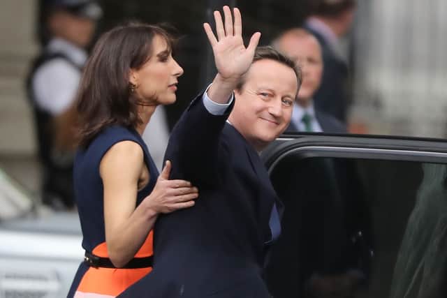 David Cameron waved goodbye to Number 10 after serving as Prime Minister for six years. (Credit: Getty Images)