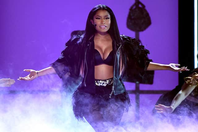 Nicki Minaj performs onstage in 2015 (Photo: Ethan Miller/Getty Images)