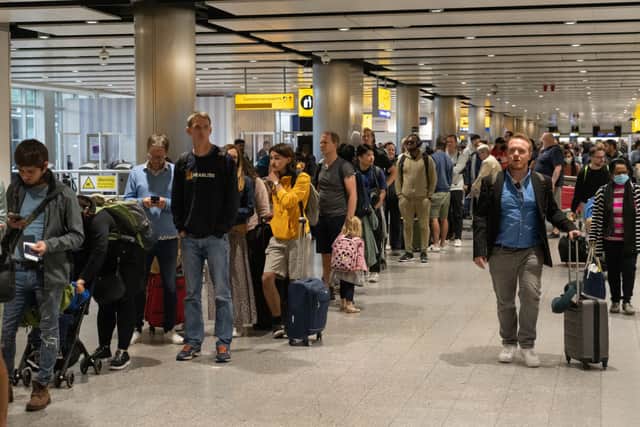 Heathrow Airport has warned it will ask airlines to cancel more flights this summer if airport chaos continues (Photo: Getty Images)