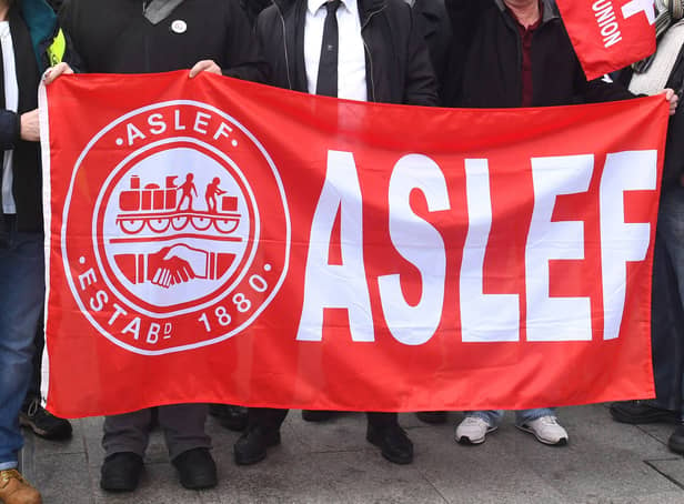 Train drivers' union Aslef have confirmed that eight companies have voted overwhelmingly to strike following a pay dispute. (Credit: PA)