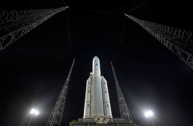 The Ariane 5 rocket took the James Webb Space Telescope more than a million miles into space (image: NASA/Getty Images)