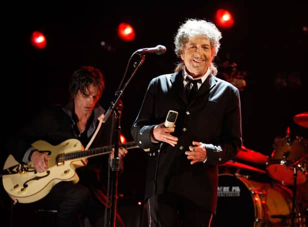 <p>Bob Dylan onstage in 2012 (Photo: Christopher Polk/Getty Images for VH1)</p>