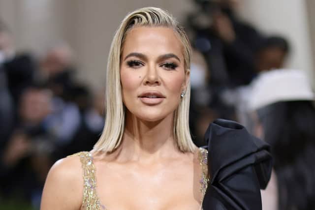 Khloe Kardashian attends The 2022 Met Gala Celebrating “In America: An Anthology of Fashion” at The Metropolitan Museum of Art on May 02, 2022 in New York City.  (Photo by Dimitrios Kambouris/Getty Images for The Met Museum/Vogue)