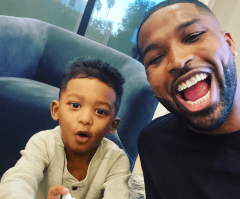 Tristan Thompson and his son Prince (Photo: Instagram/@realtristan13)