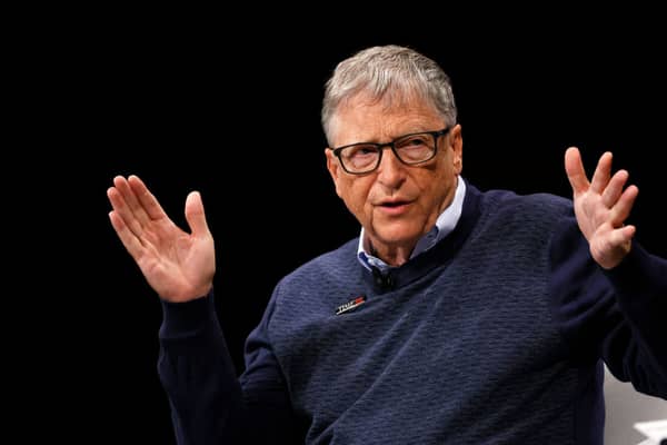 Bill Gates says he intends to give away most of vast fortune (image: Getty Images)