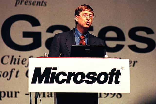 Bill Gates co-founded Microsoft in 1975 (image: AFP/Getty Images)