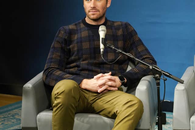 SiriusXM’s Entertainment Weekly Radio Spotlight with Felicity Jones and Armie Hammer hosted by Jess Cagle on December 13, 2018 in New York City.  (Photo by Cindy Ord/Getty Images for SiriusXM)