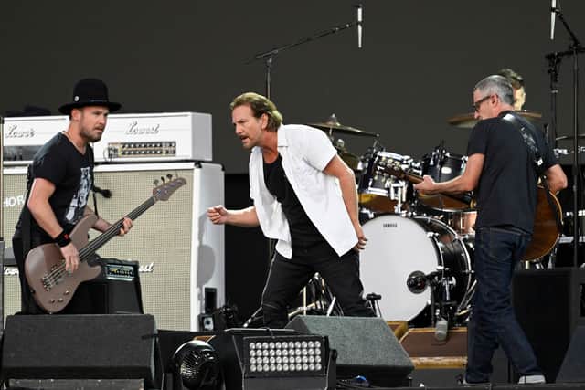 Pearl Jam performed at Hyde Park during this summer's festival. (Getty Images)